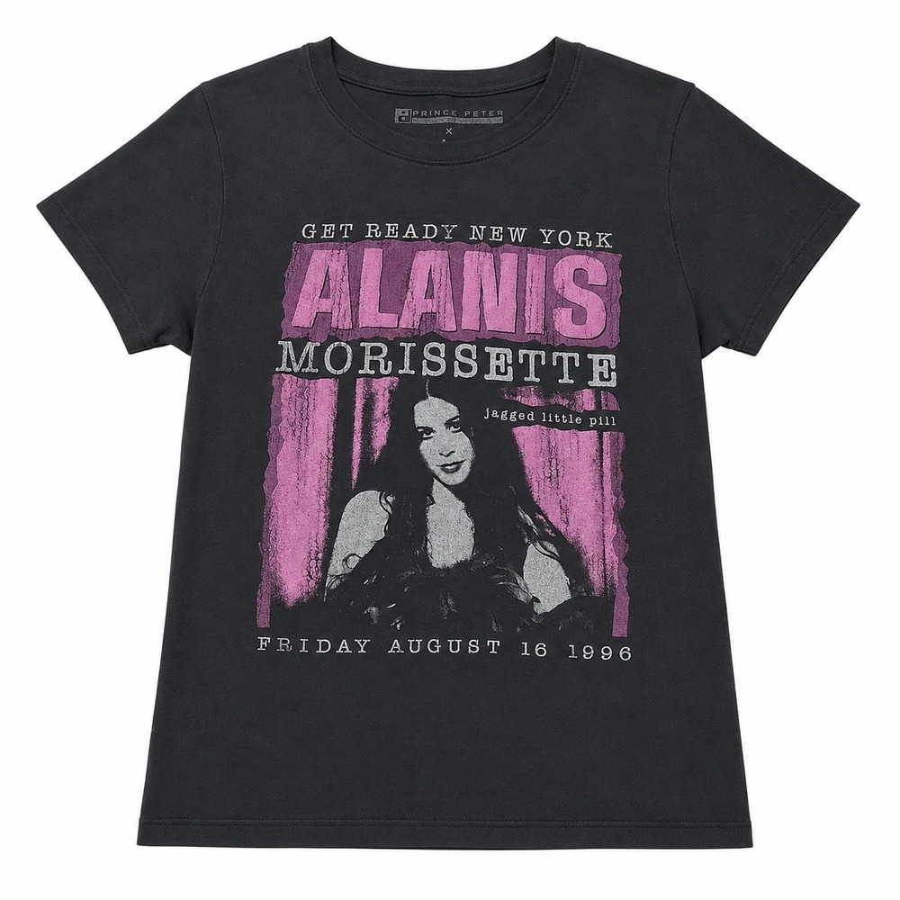 Prince Peter Alanis Morissette Jagged Little Pill 1996 Graphic T-Shirt